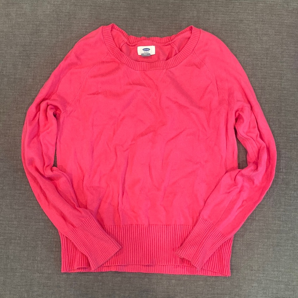 Old Navy pink sweater